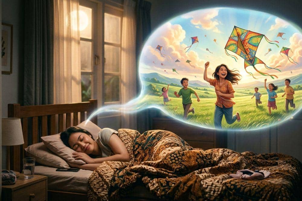 5 Arti Mimpi Main Layangan, Tanda Hidupmu Sedang Melambung Bebas