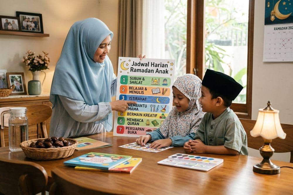 Jadwal Ramadan Anak yang Menyenangkan, Produktif!