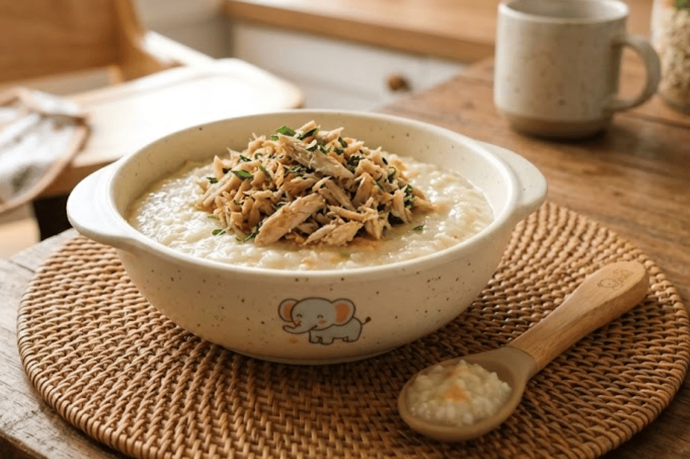 Resep Bubur Pepes Ikan Kembung untuk MPASI