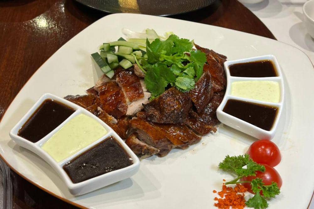 Menu: Famous Crispy Roasted Duck