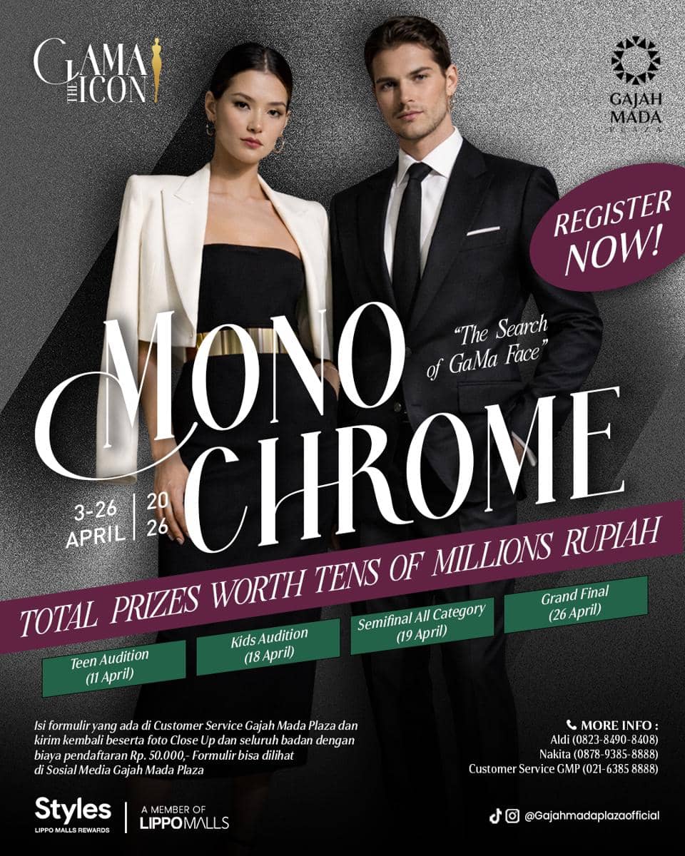 Gama The Icon 2026 Resmi Dibuka, Siap Lahirkan Talenta Baru