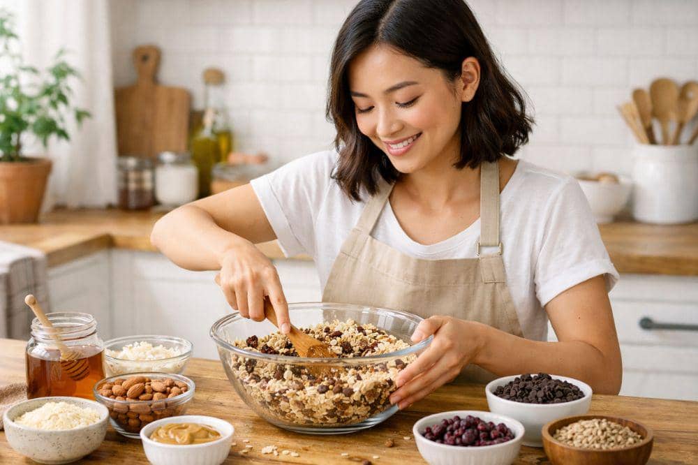 Resep Lactation Granola Bites Untuk Dukung Produksi ASI
