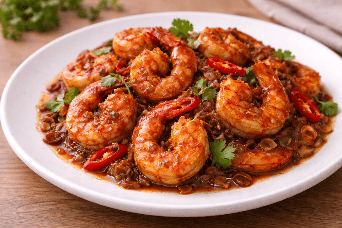 Resep Udang Goreng Asam Jawa untuk Menu Sahur Ibu Hamil