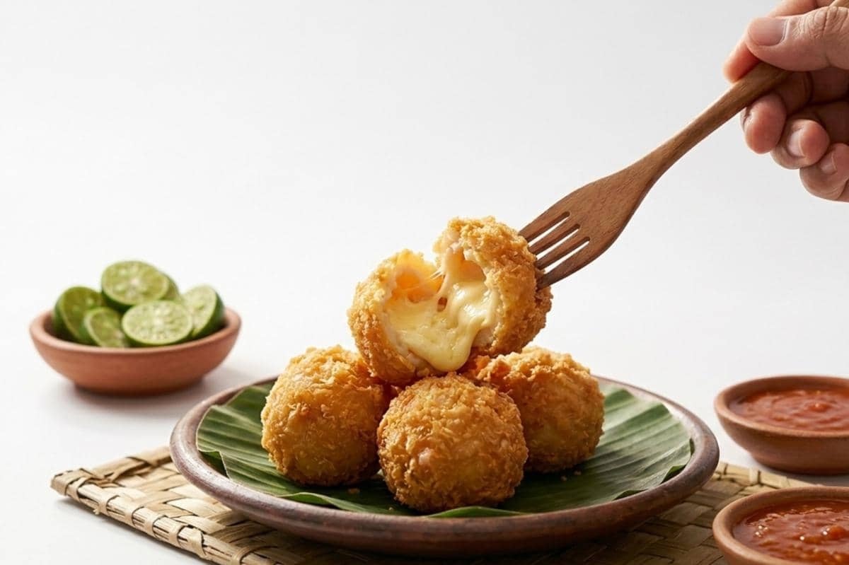 resep bola cumi isi keju