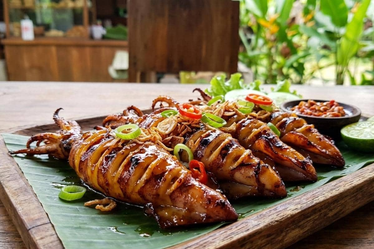 resep cumi bakar madu