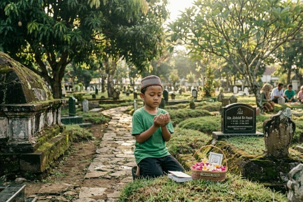 Doa Ziarah Kubur Sesuai Sunnah, Panduan Ringkas dan Mudah Diamalkan