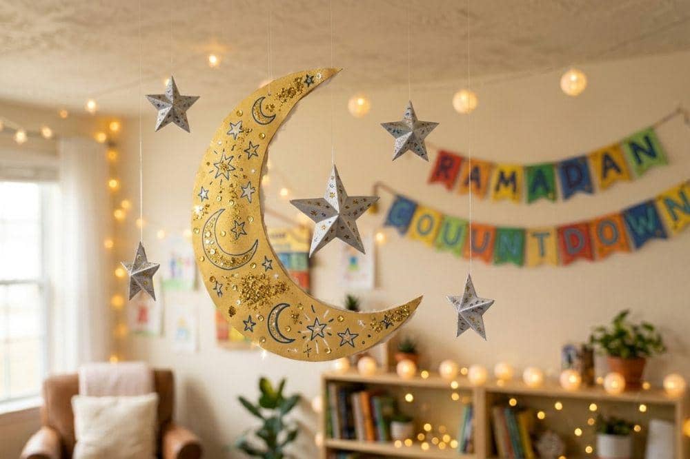 Gantungan langit-langit bulan sabit