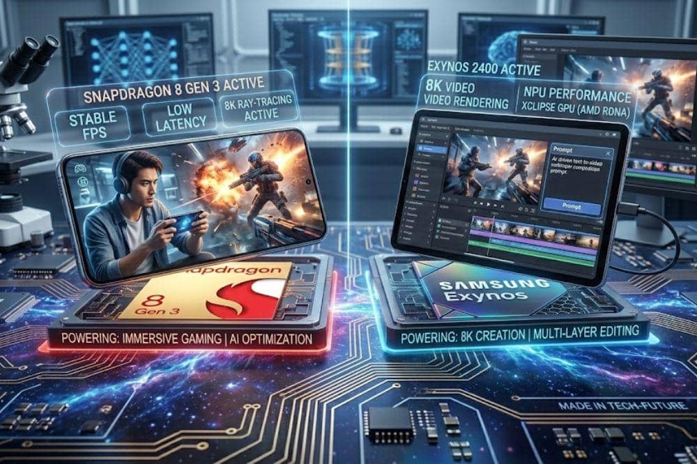 4 Perbedaan Chipset Exynos dan Snapdragon pada HP Samsung