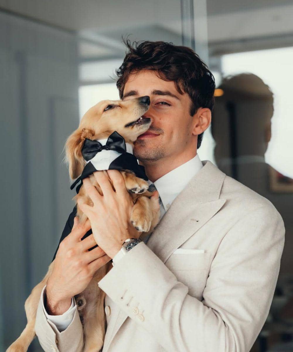 7 Fakta Pernikahan Charles Leclerc dan Alexandra 3