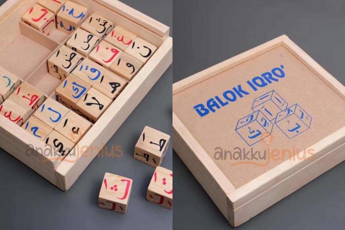 mainan balok Iqrro