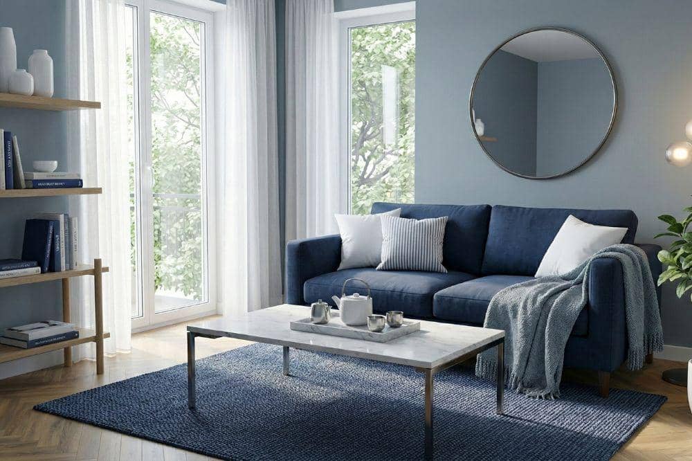 7 Ide Cat Tembok Warna Abu-Abu untuk Ruang Tamu 4