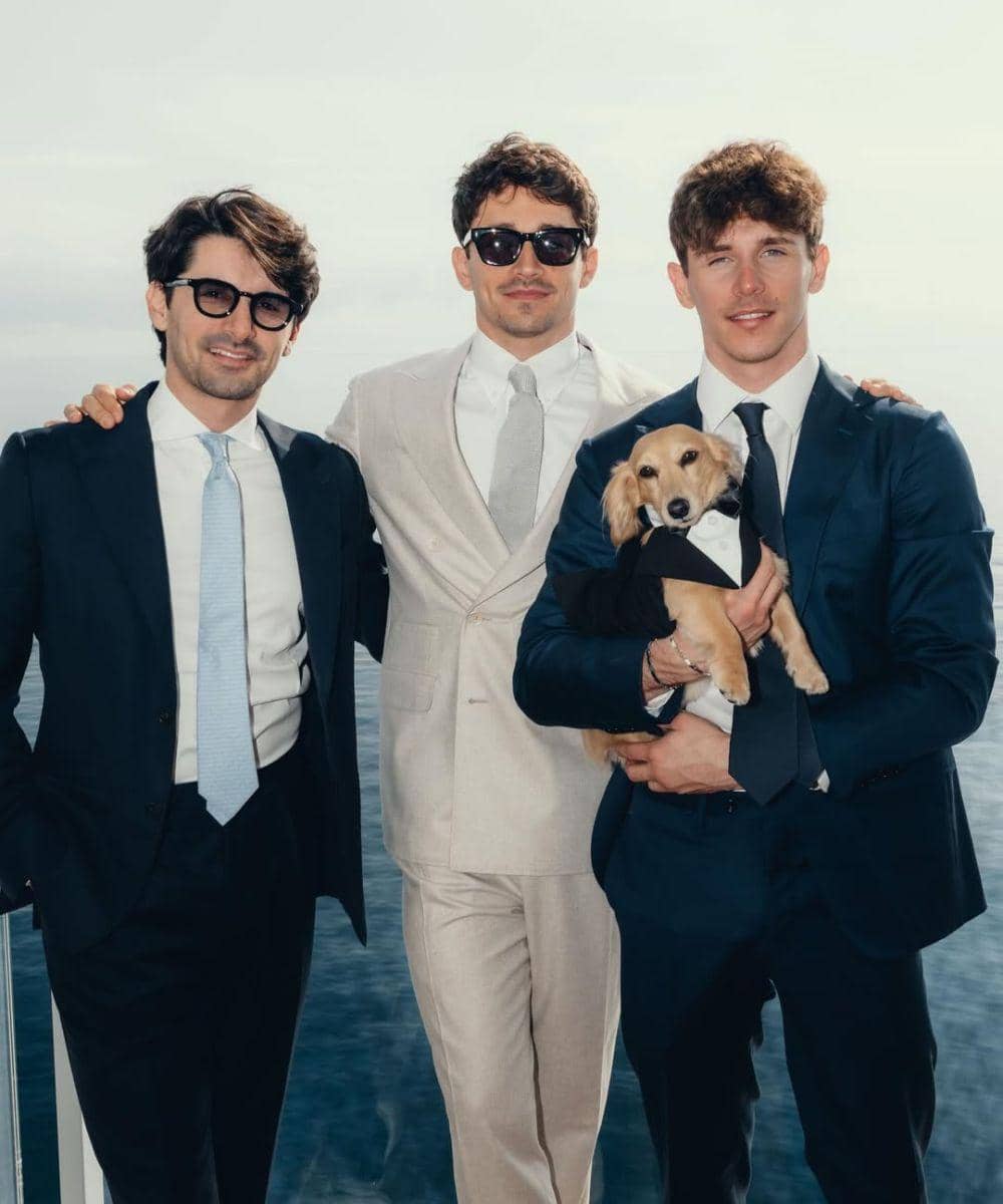 7 Fakta Pernikahan Charles Leclerc dan Alexandra 7