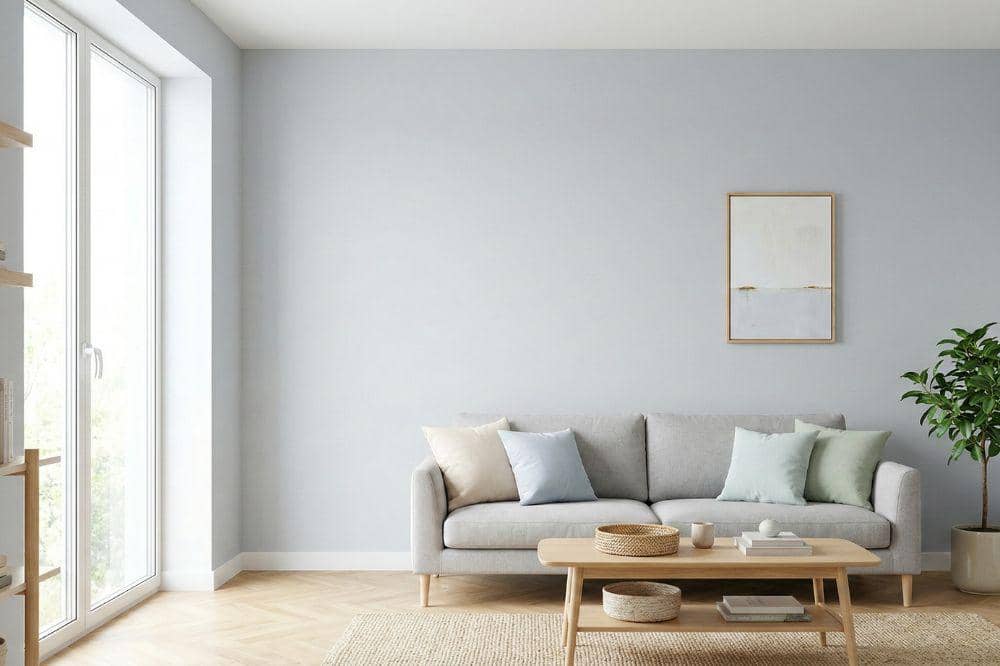 7 Ide Cat Tembok Warna Abu-Abu untuk Ruang Tamu 1