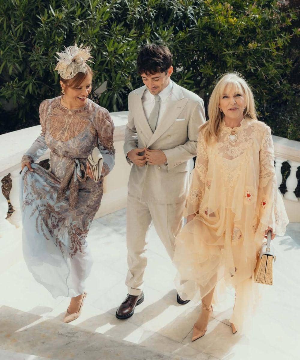 7 Fakta Pernikahan Charles Leclerc dan Alexandra 5