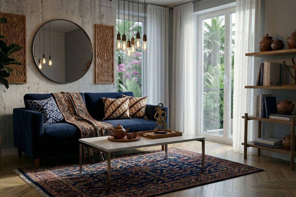 7 Ide Cat Tembok Warna Abu-Abu untuk Ruang Tamu 5