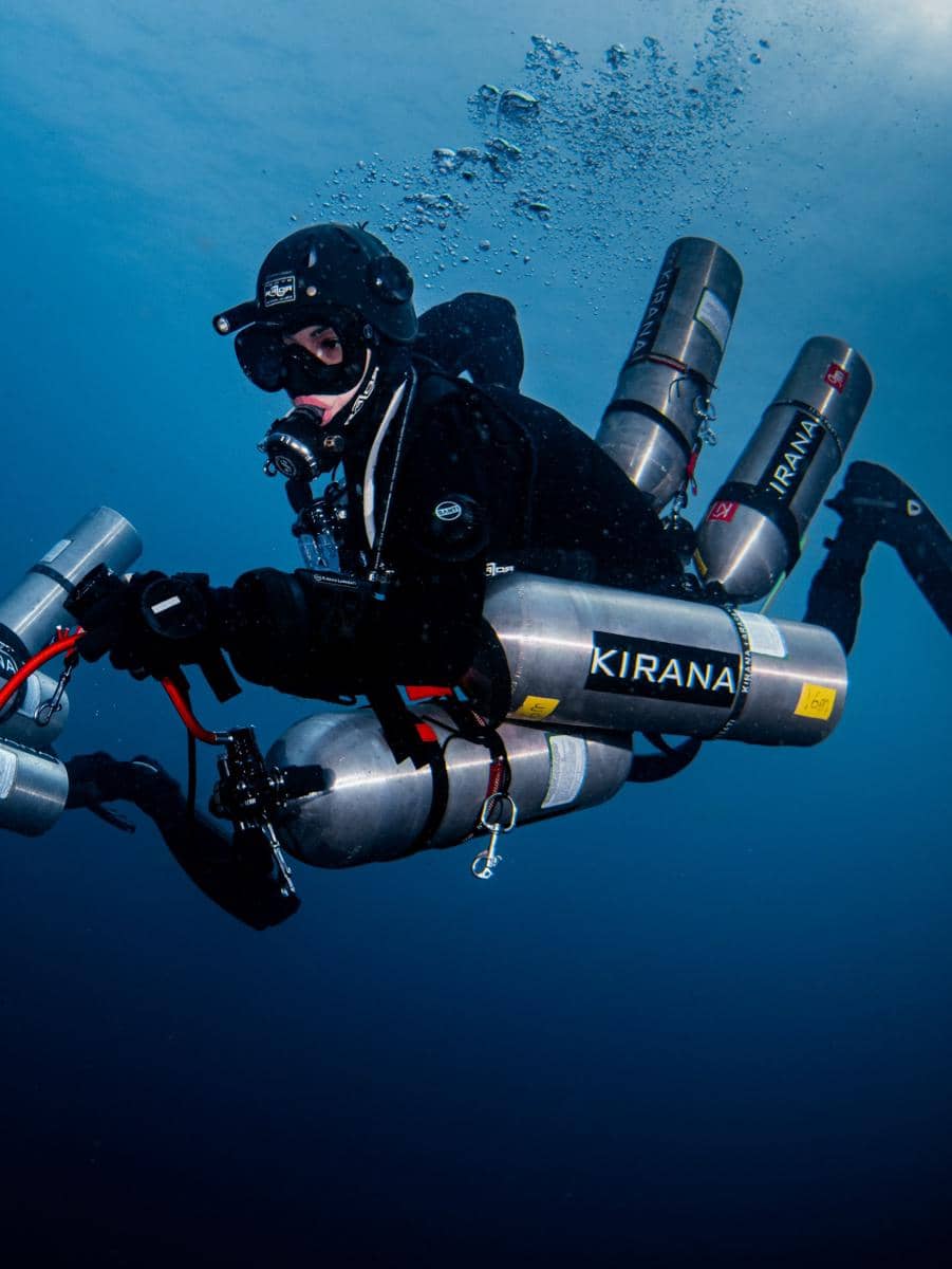 Kirana Larasati Pecahkan Rekor Muri, Perempuan Indonesia Pertama yang Menyelam 127 Meter 
