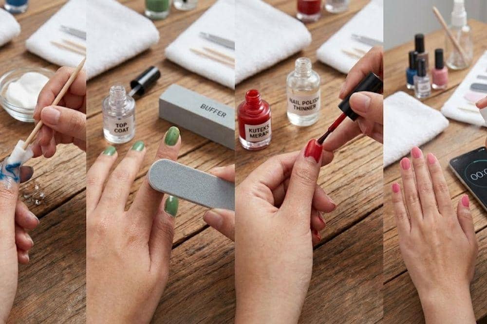 8 Tips untuk Memperbaiki Kesalahan Kuteks Kuku