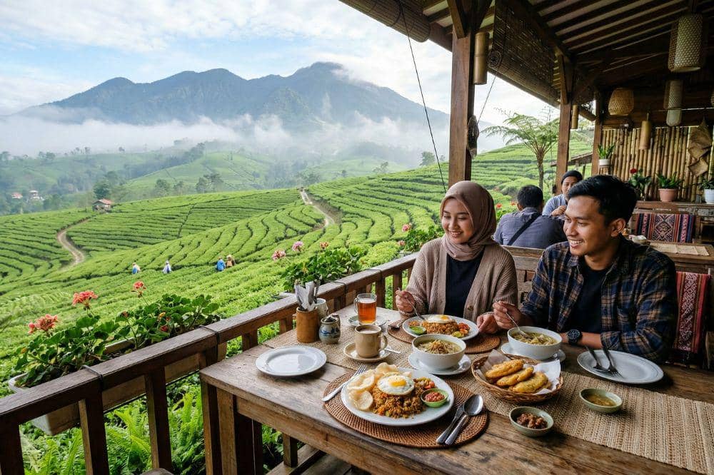 7 Tempat Sarapan di Puncak Bogor dengan Suasana Alam yang Sejuk