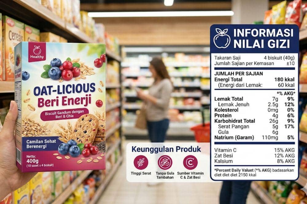 Ini Cara Cermat Memilih Pangan Olahan agar Tak Picu Obesitas