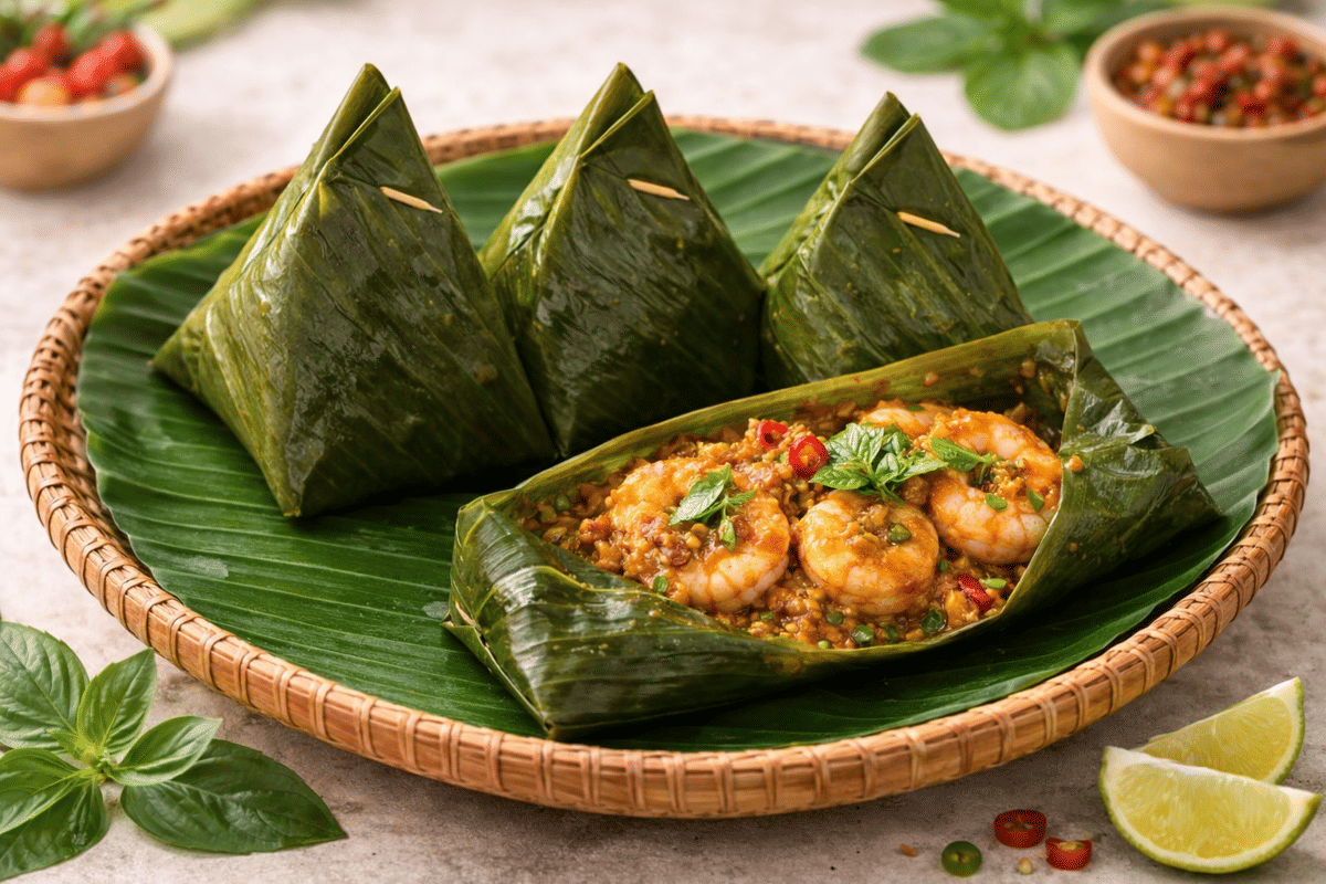 Resep Pepes Udang Guring untuk Menu Sahur Ibu Hamil