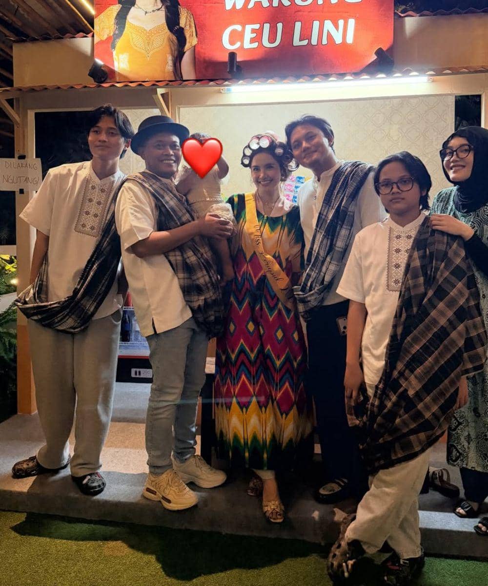 6 Fakta Warung Ceu Lini di Ulang Tahun Mahalini 5