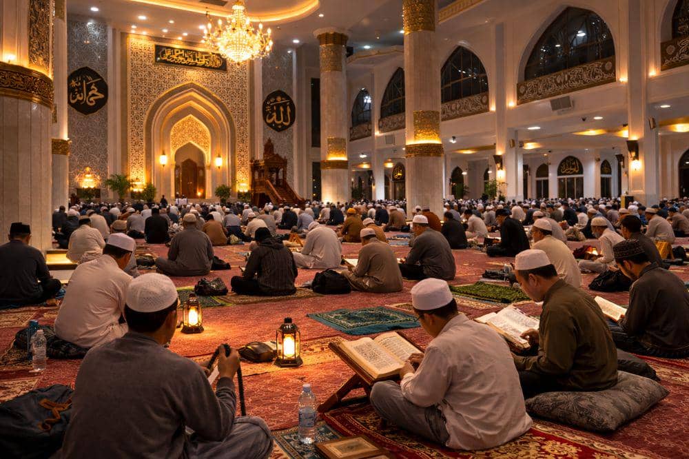 Niat Itikaf di Masjid, 10 Malam Terakhir Ramadan