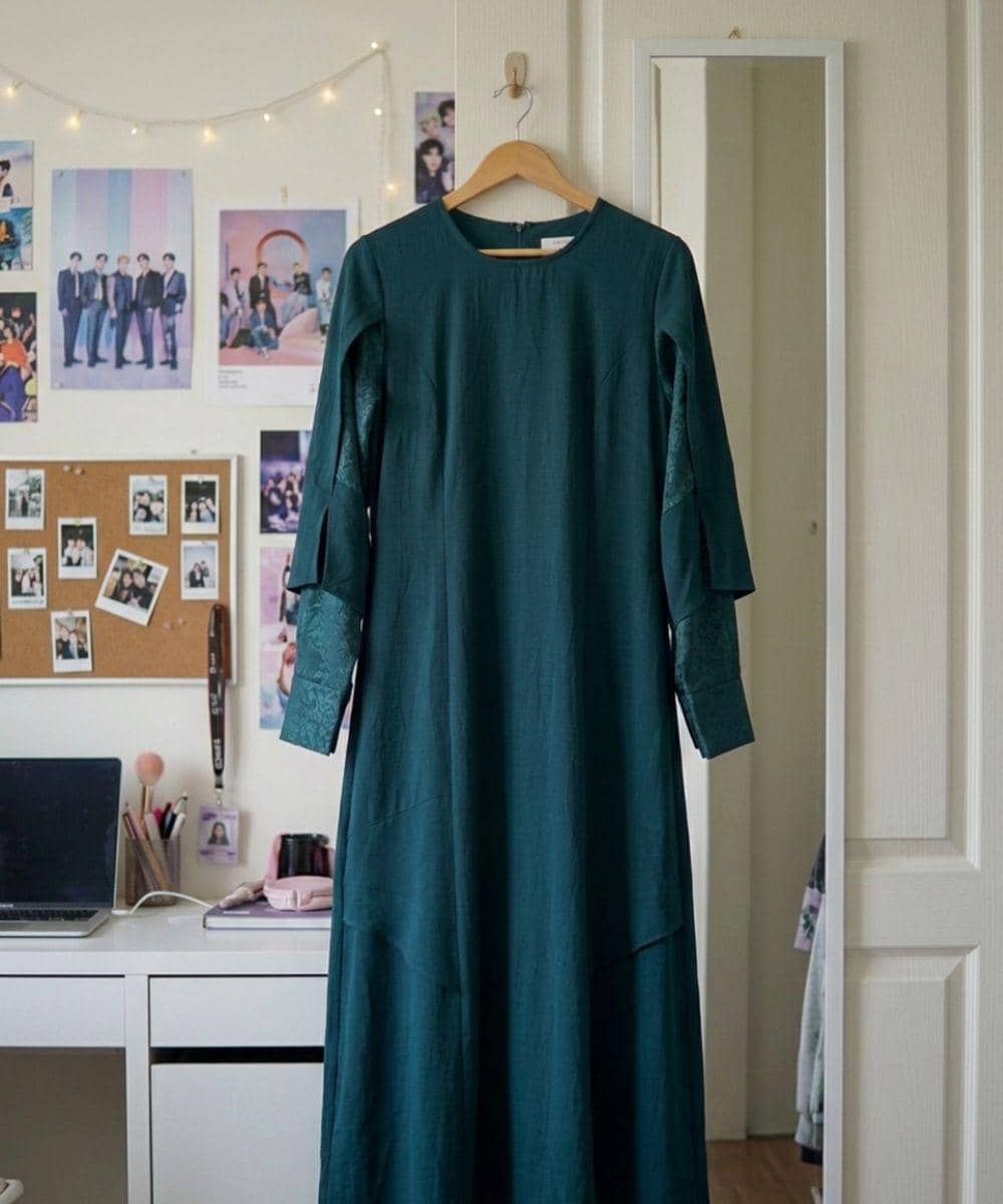 Gamis cut out sleeve 