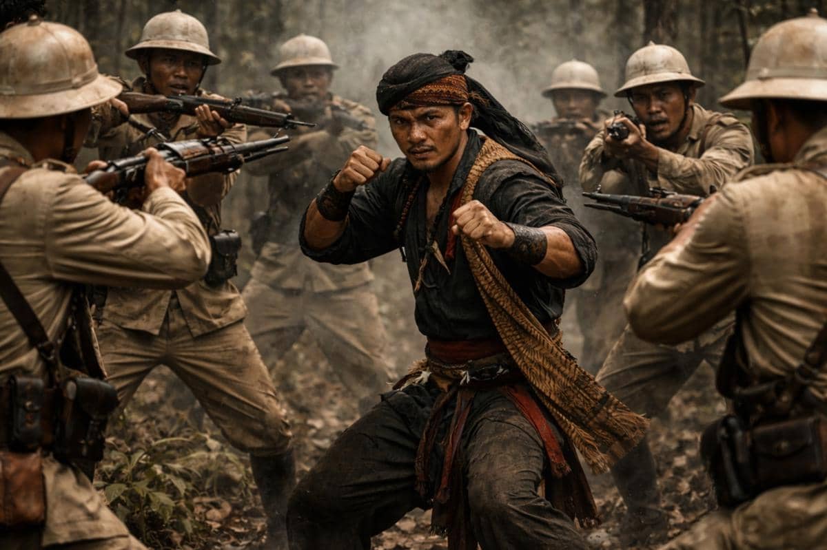 tentara Belanda menyerang tokoh perjuangan