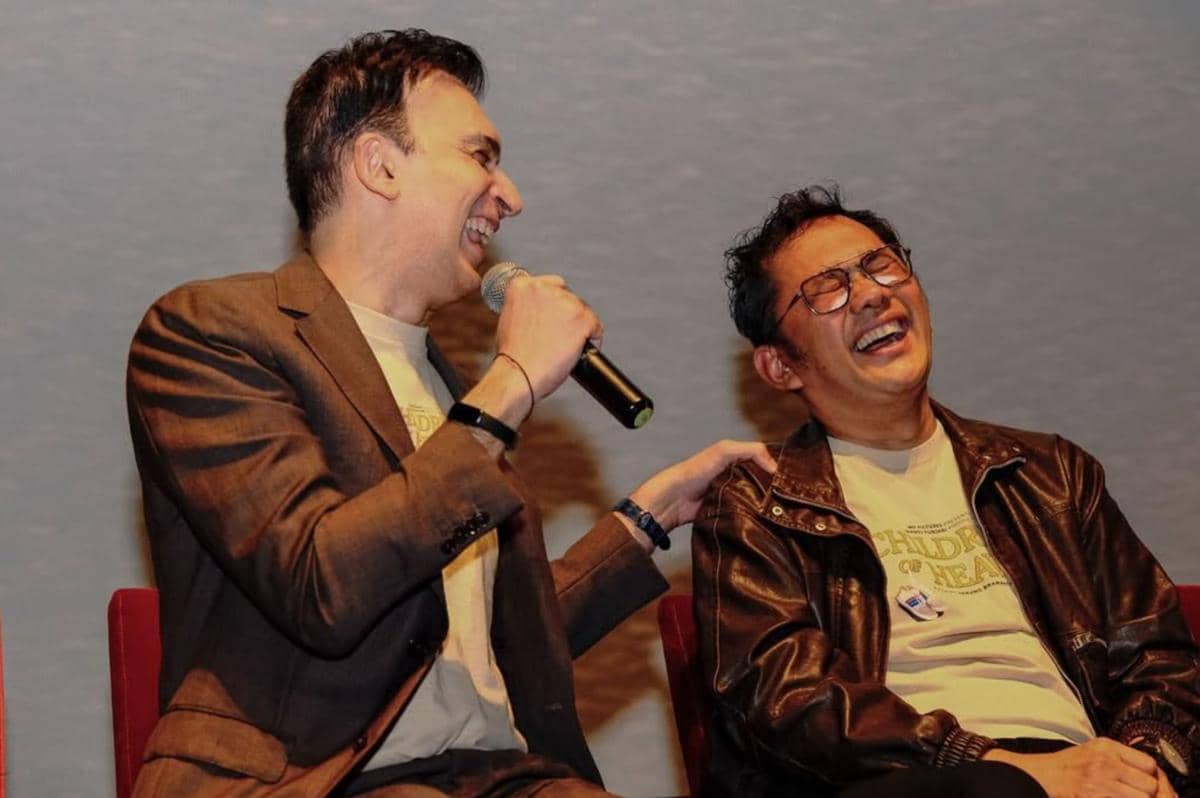 Manoj Punjabi dan Hanung Bramantyo