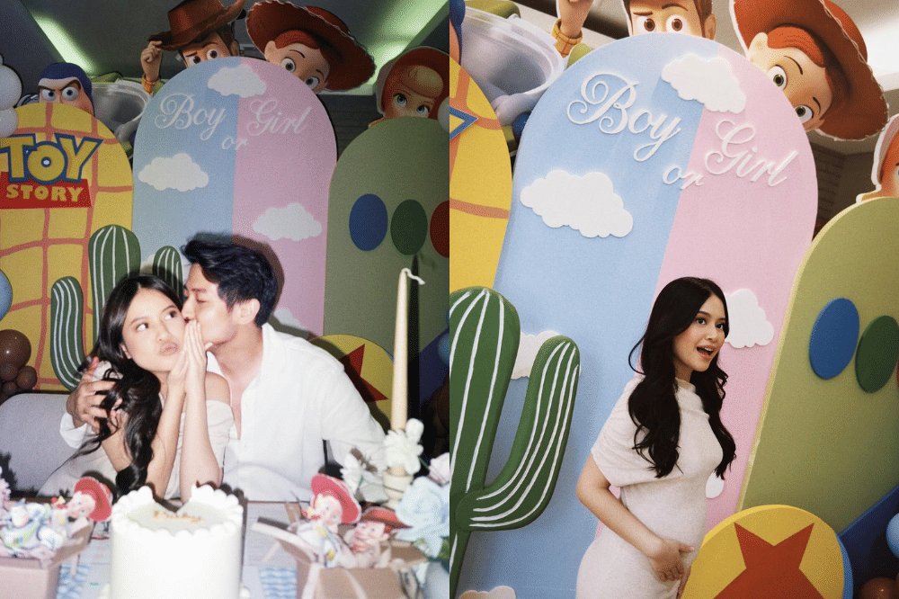 Momen Gender Reveal Kehamilan Hanggini, Gemas Bertema Toy Story