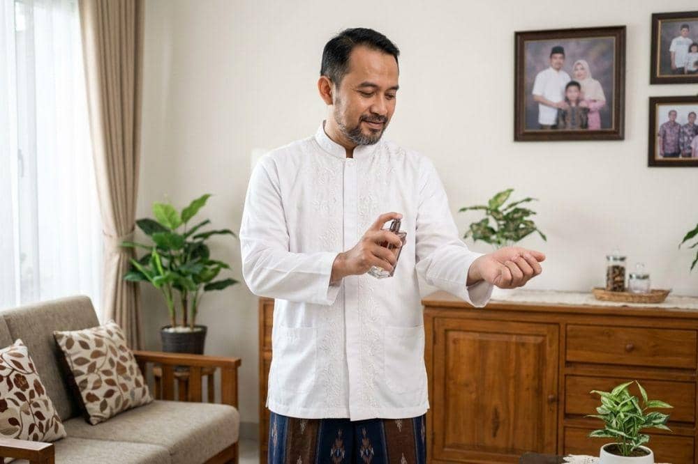 Hukum Menggunakan Parfum untuk Sholat Jumat  