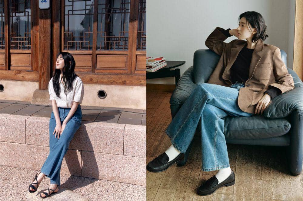 Inspirasi Padu Padan Jeans ala Artis Drakor Jung Eun Chae, Versatile!