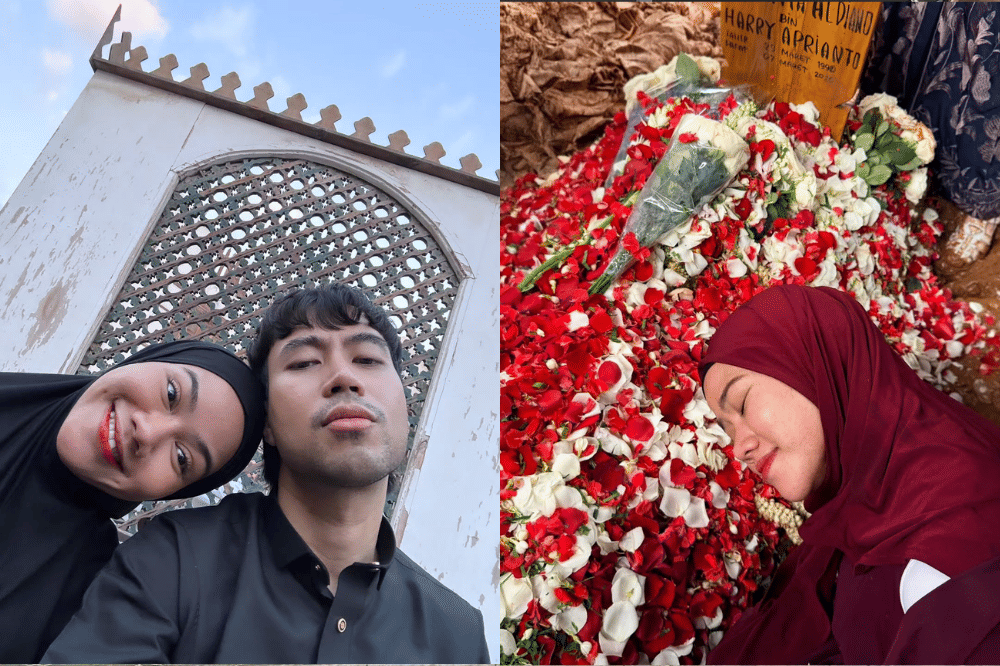 Haru! Yura Yunita Dampingi Vidi Aldiano hingga ke Liang Lahat