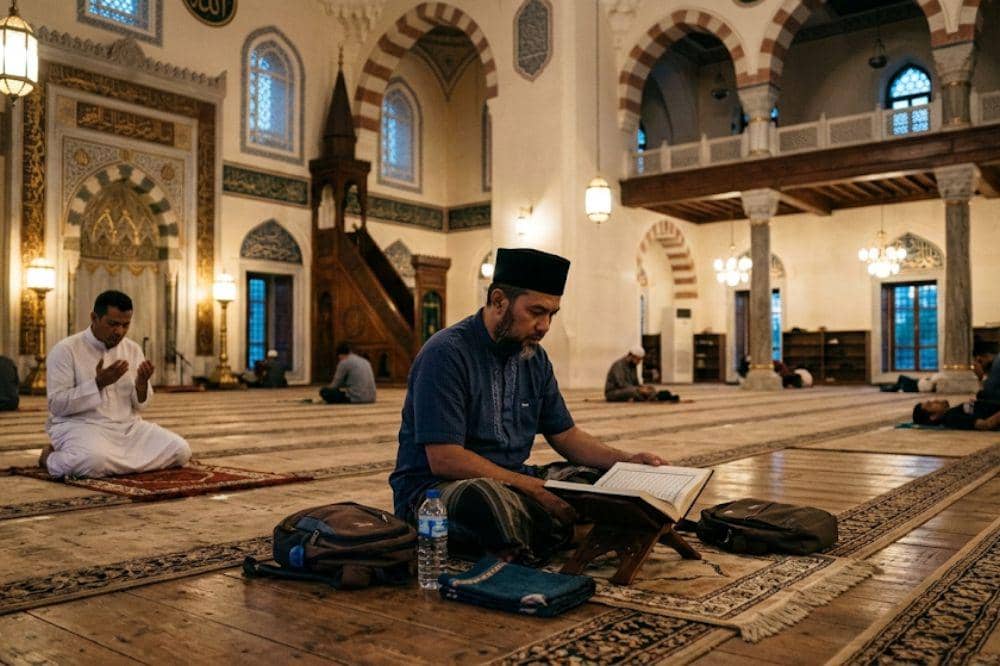 Tata Cara Itikaf di Masjid Bulan Ramadan yang Benar dan Keutamaannya