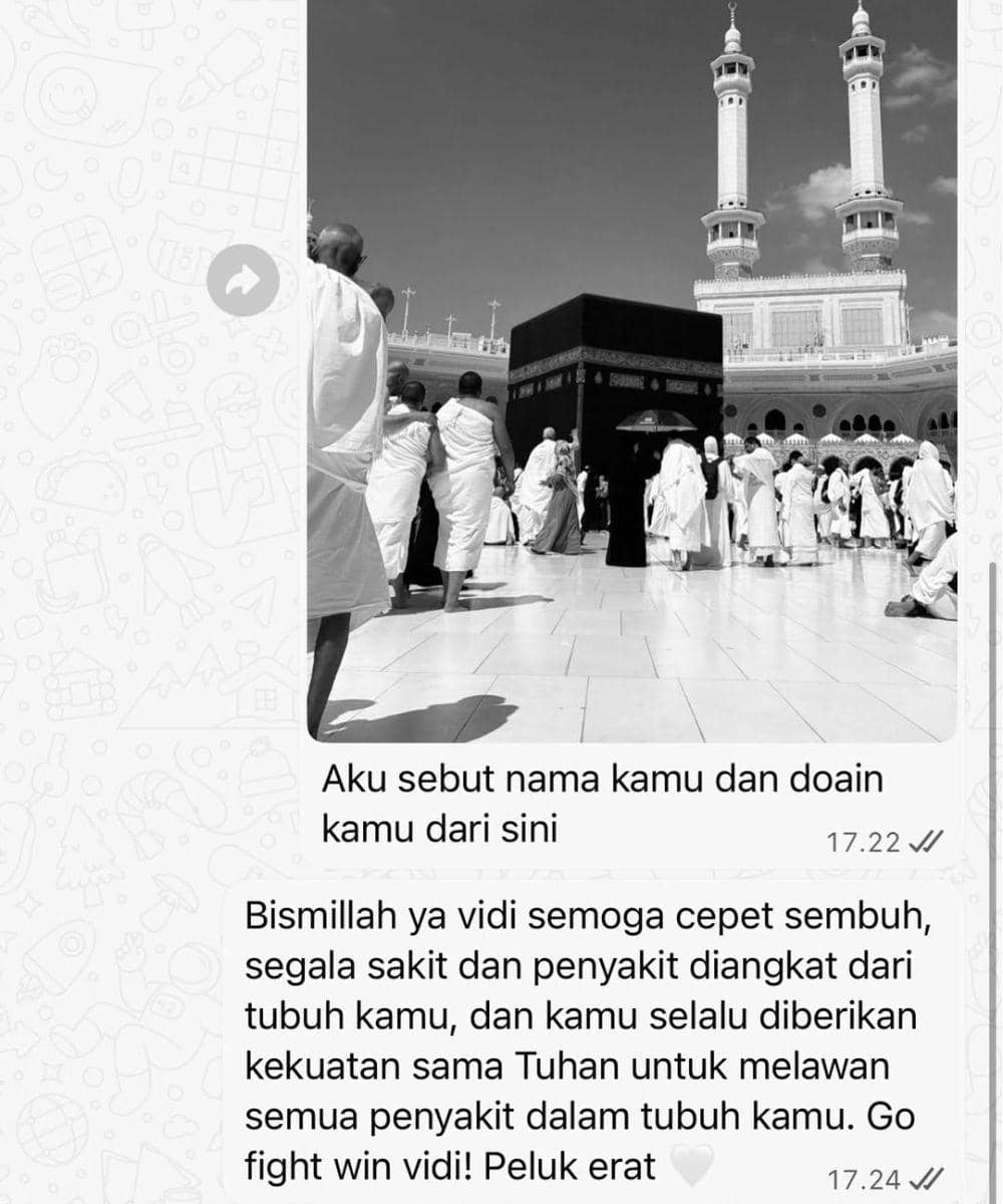 Kumpulan Chat Artis yang Bersaksi Vidi Aldiano Orang Baik 6