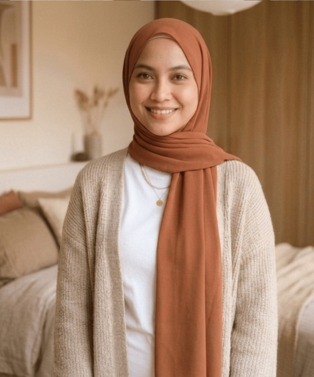 Cara Styling Pashmina untuk Pemula 