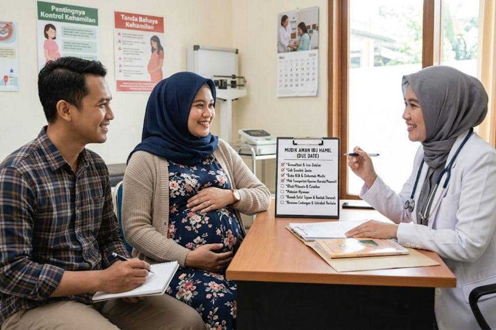 7 Tips Mudik Aman Ketika Kehamilan Memasuki Masa Due Date