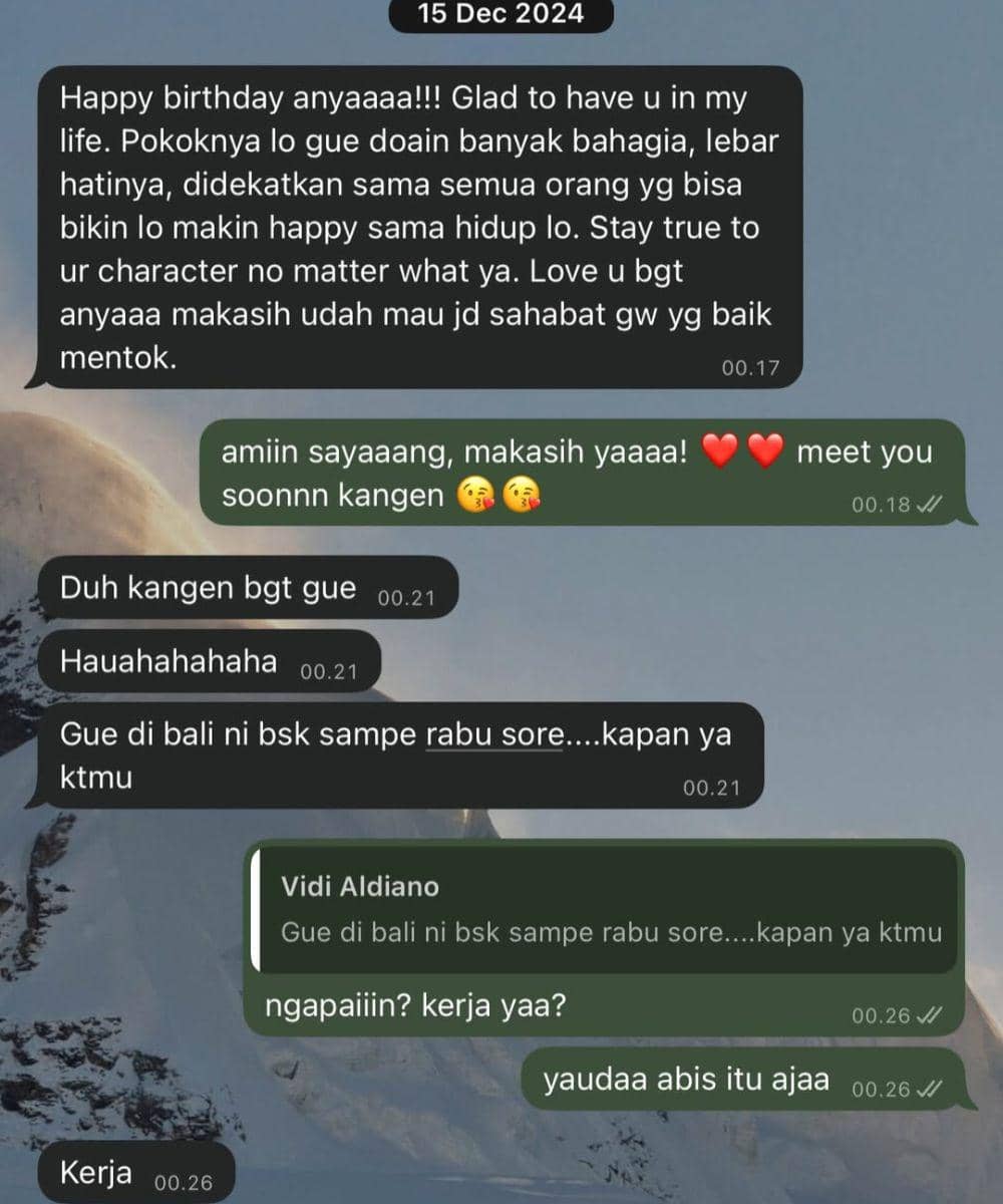 Kumpulan Chat Artis yang Bersaksi Vidi Aldiano Orang Baik 3
