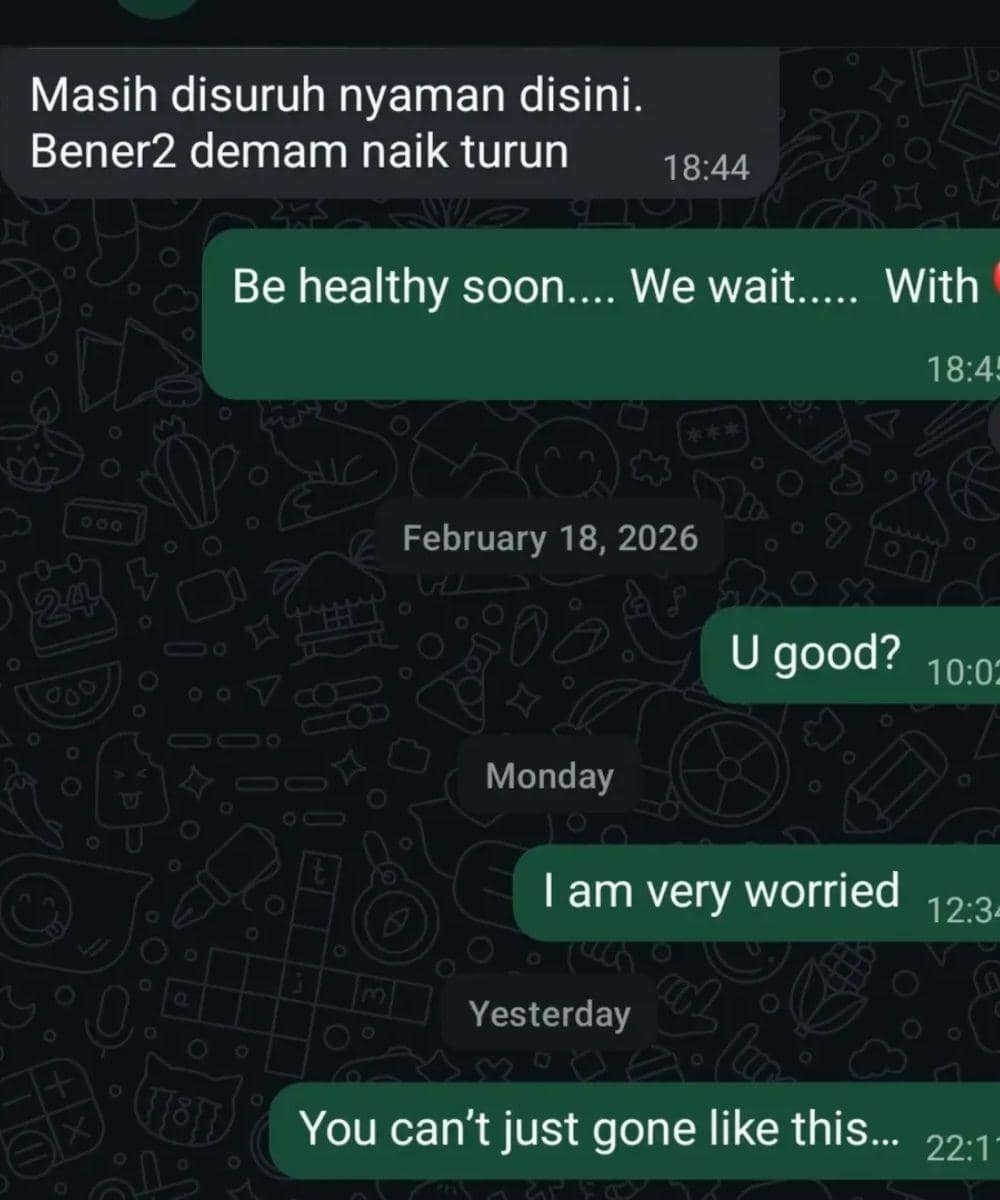 Kumpulan Chat Artis yang Bersaksi Vidi Aldiano Orang Baik 4