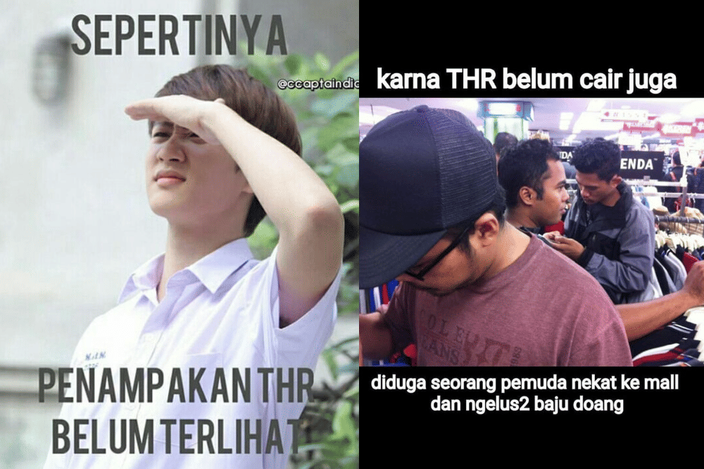 15 Meme THR Belum Cair, Relate Tapi Harus Dibawa Santai!