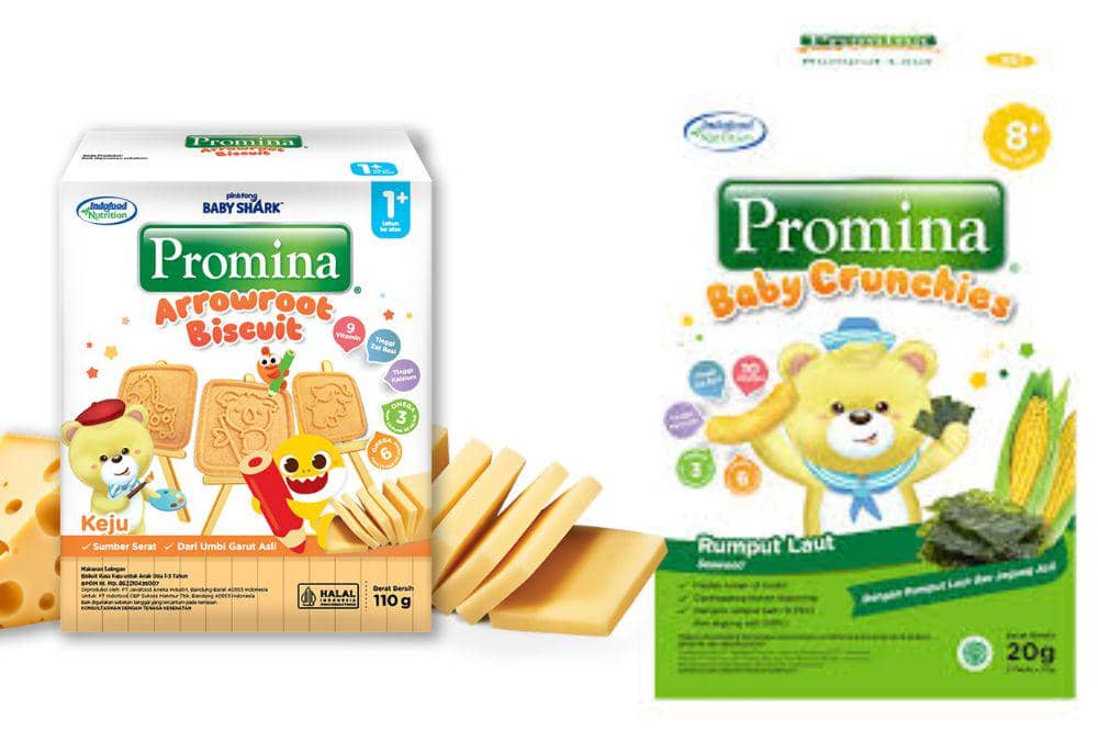 Promina Arrowroot Biscuit dan Baby Crunchies