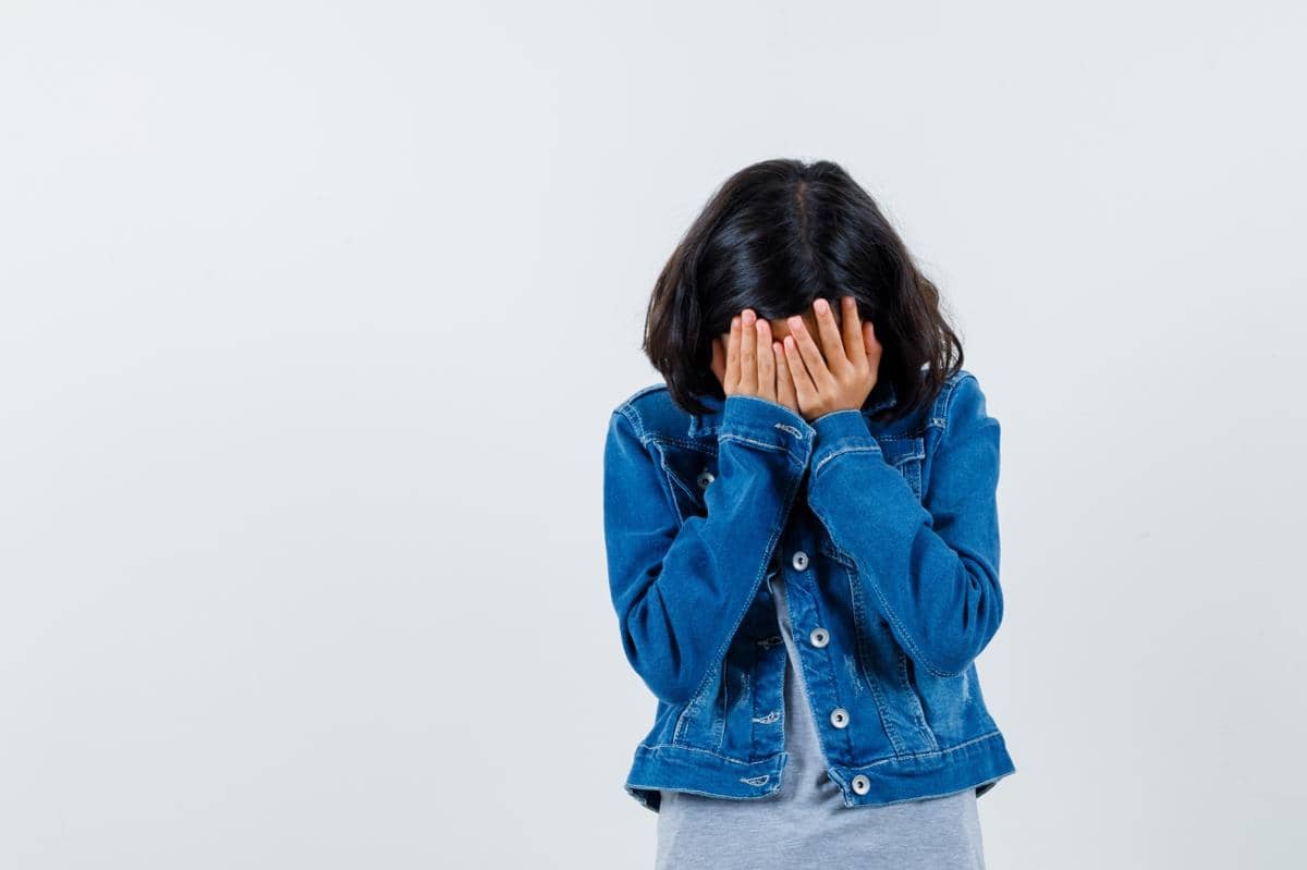 ilustrasi anak depresi