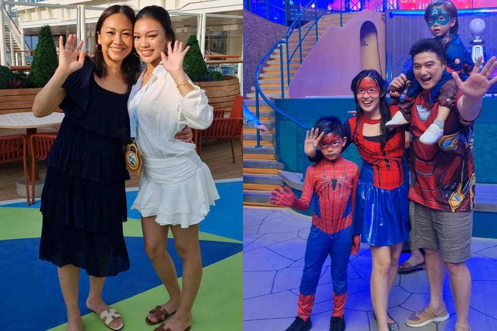 12 Foto Keluarga Artis yang Ikut Disney Adventure Preview Sailing