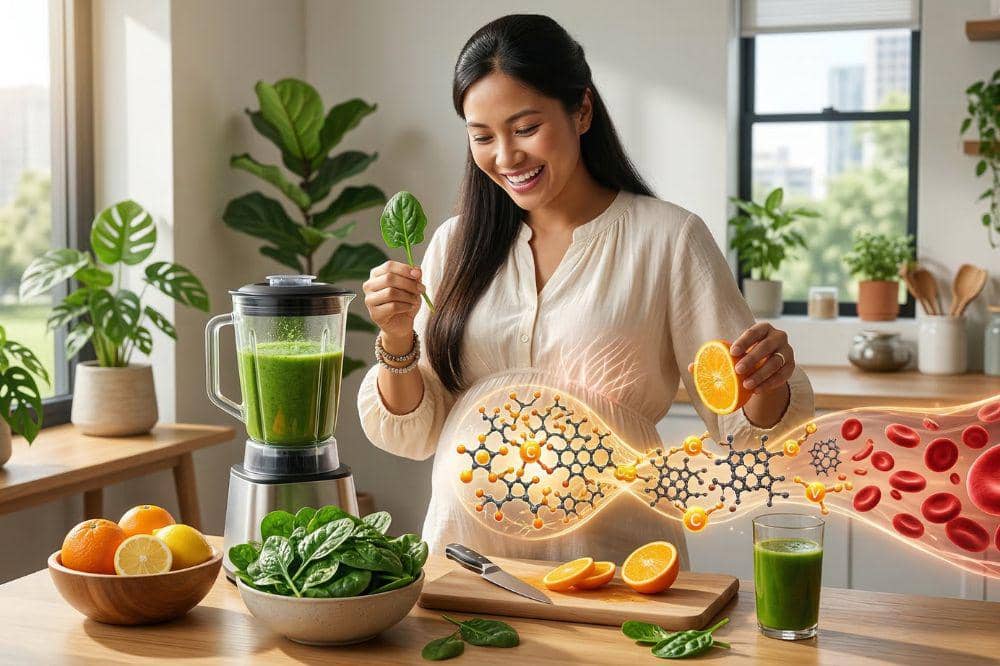 7 Kandungan Bayam untuk Kesehatan Ibu Hamil 5