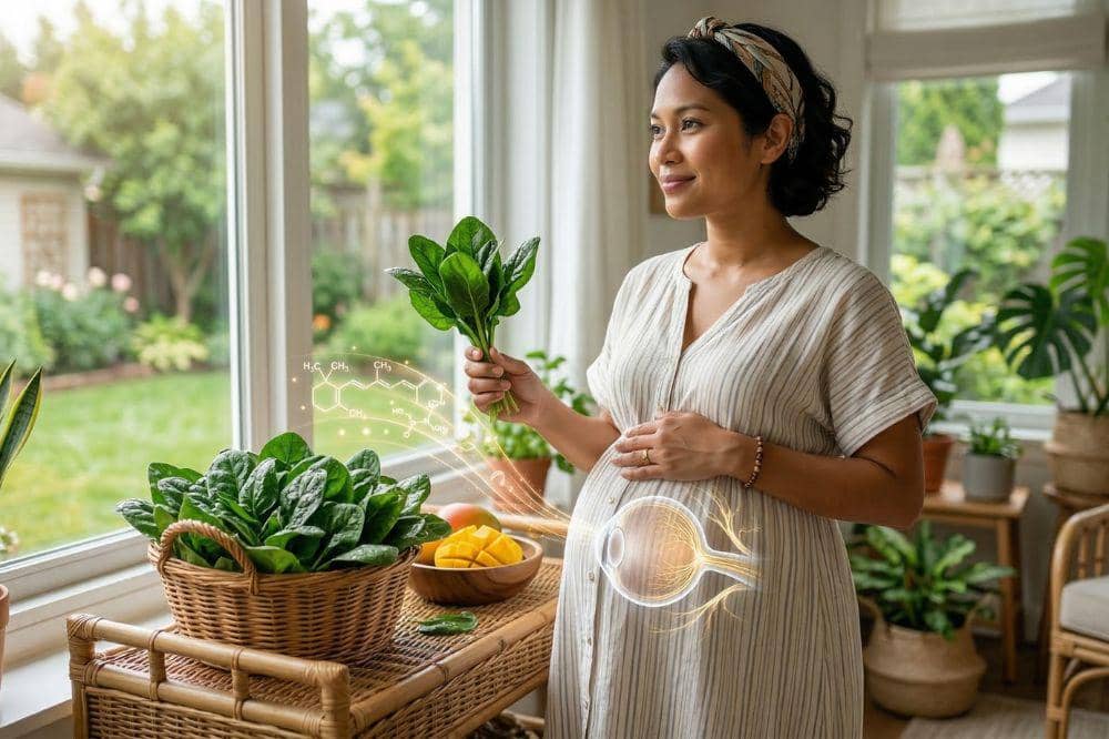 7 Kandungan Bayam untuk Kesehatan Ibu Hamil 4