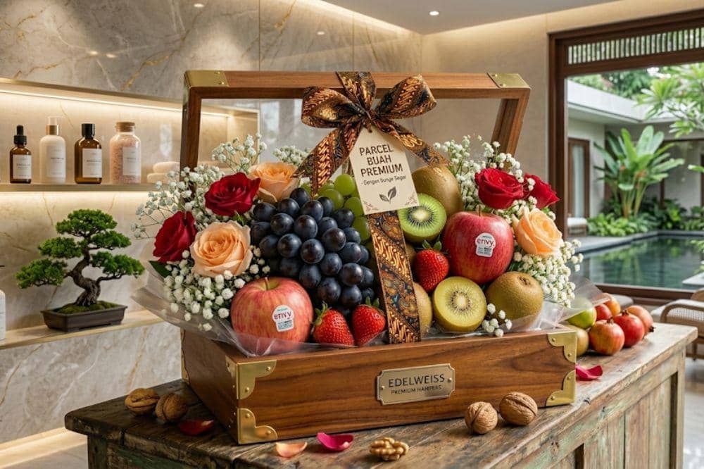 5 Parcel Buah Premium yang Mewah dan Estetik untuk Lebaran