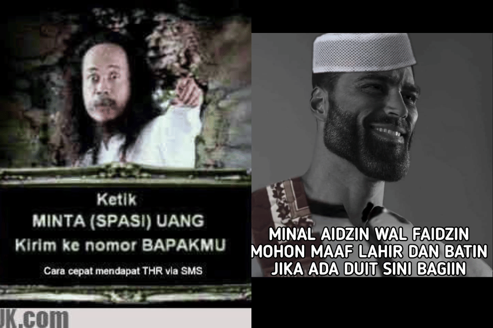 10 Meme Minta THR yang Kocak dan Relate Jelang Lebaran 