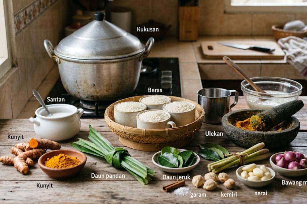 Resep Nasi Kuning Manado Tradisional yang Pulen dan Wangi