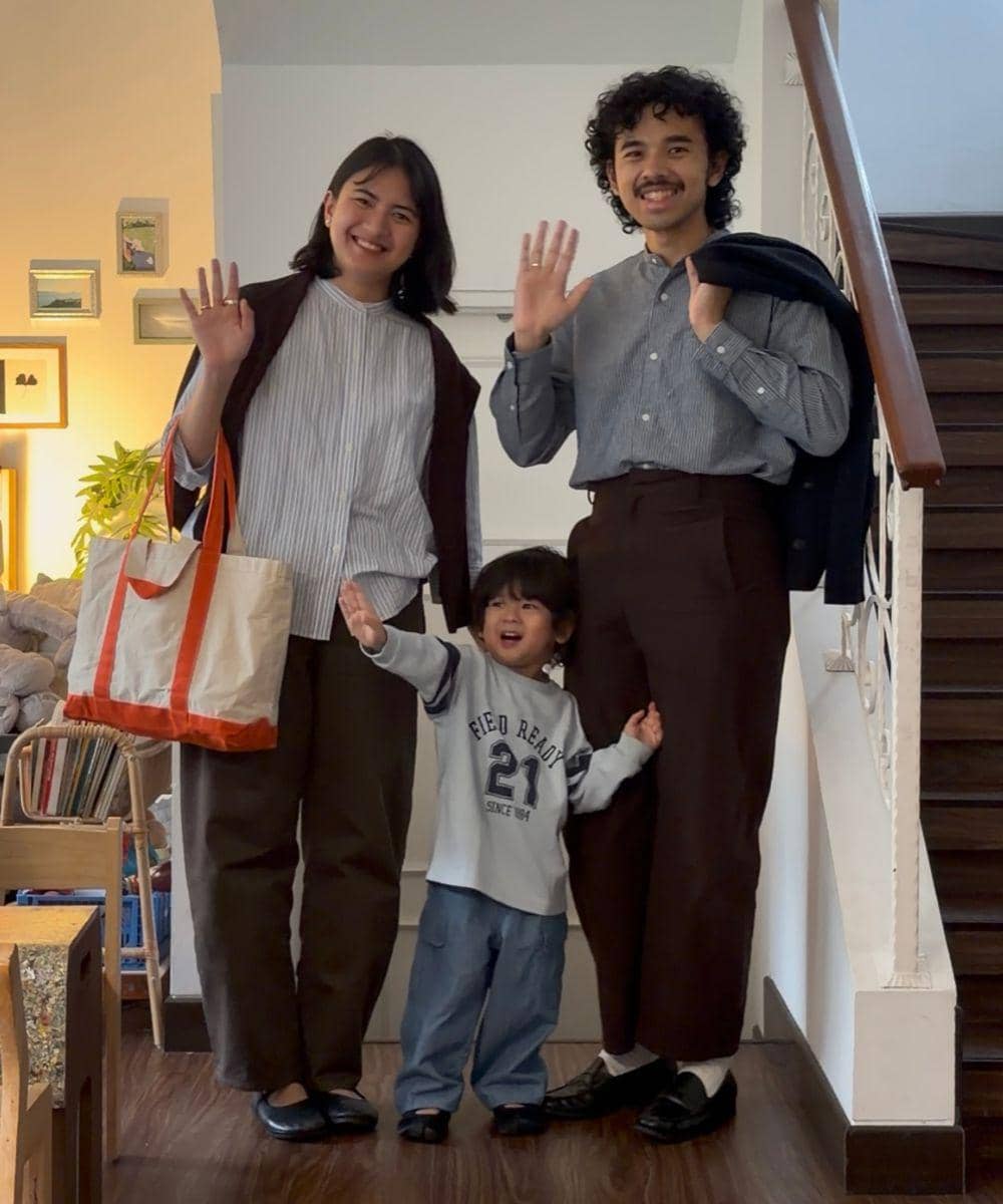 Inspirasi Gaya Lebaran Serasi Keluarga Selebriti Bersama UNIQLO 