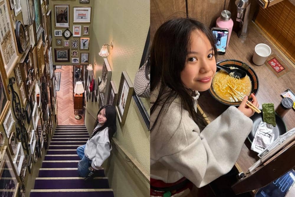 Gempi di Vintage Qoo Tokyo dan saat makan ramen di Jepang